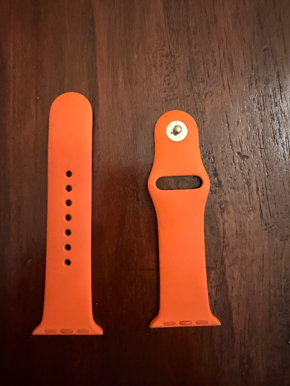 Hermès® Watches Series 7  41 MM S/M- Classic Orange Watch Band